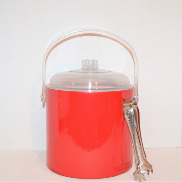 Vintage Ice Bucket Mod Retro MCM Kitsch & More - Picture 1 of 5
